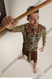 KEETA STANDING POSE WITH SPEAR